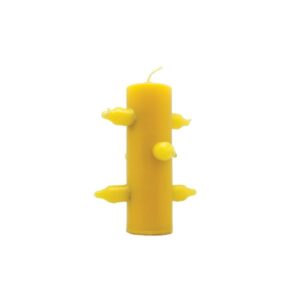 Bougie 7 mèches Jaune