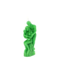 Bougie figurative Famille Vert 20 cm