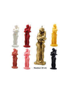 Bougie figurative Couple Union Plusieurs couleurs