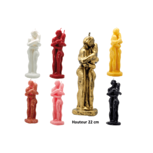 Bougie figurative Couple Union Plusieurs couleurs
