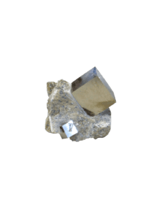 Cube Pyrite sur Gangue Grand