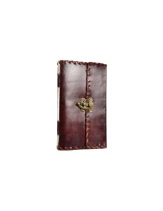 Journal en cuir avec loquet