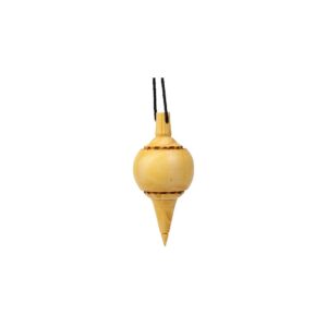 Pendule Boule en Buis gravé