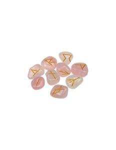 Runes en Quartz Rose